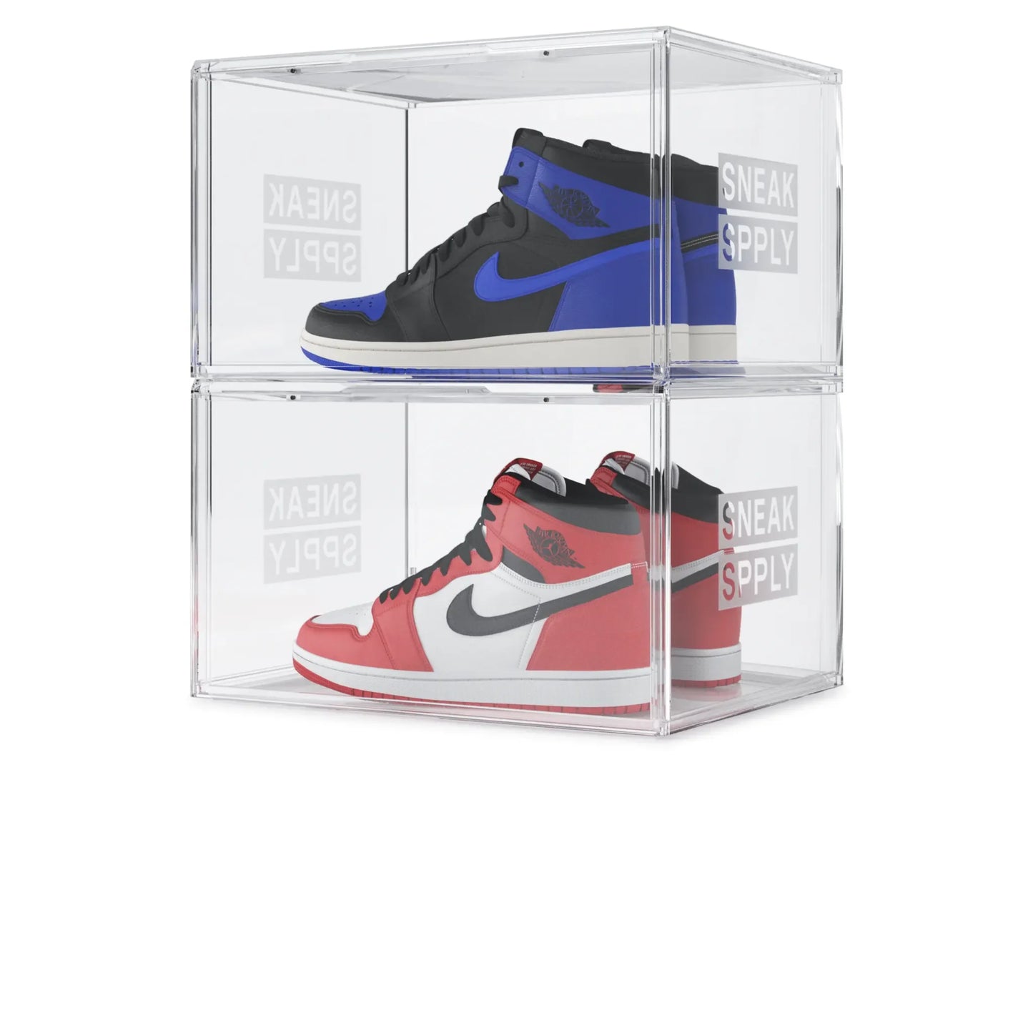 Sneak Spply Stack V1 Storage Crate Clear (2 Pack)