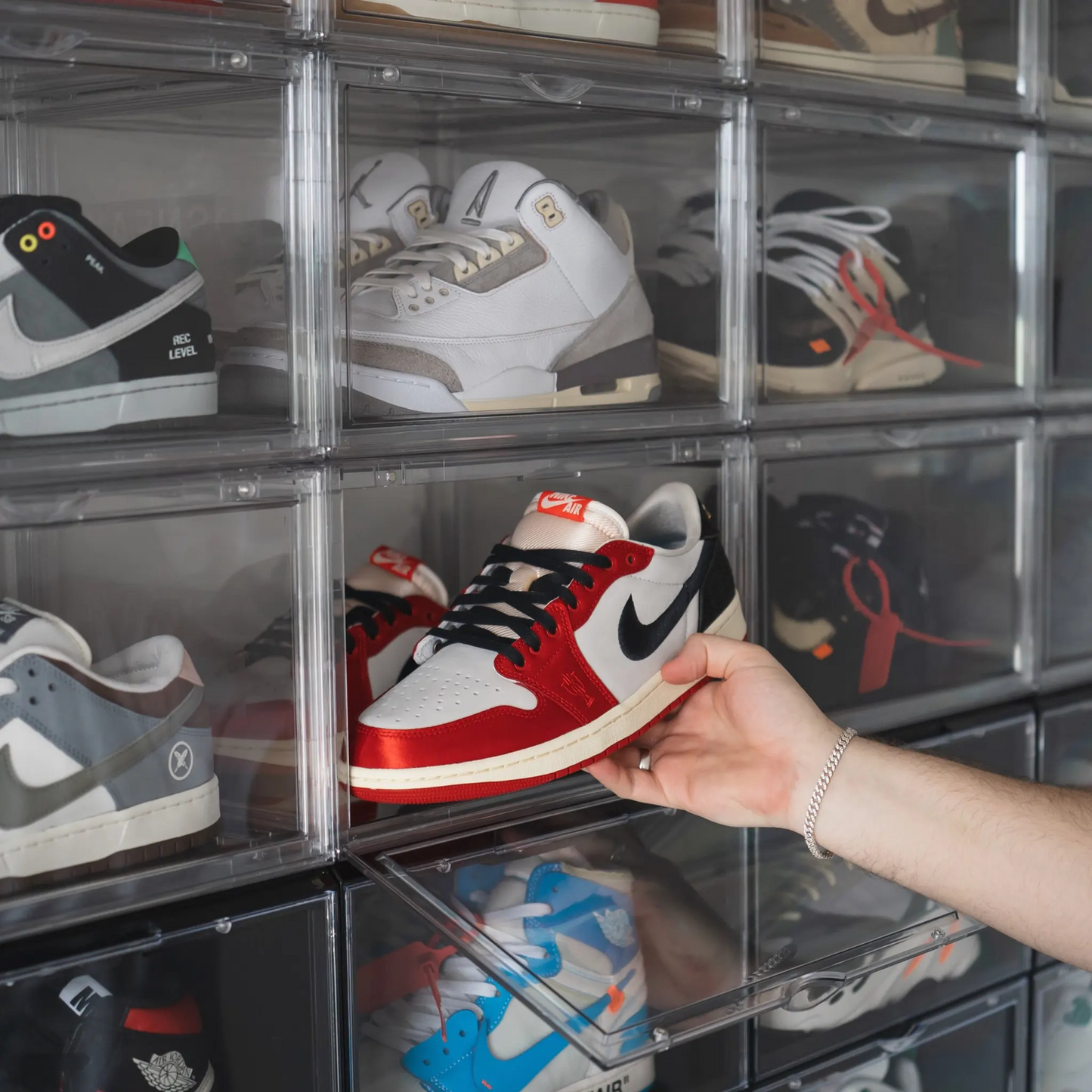 Sneak Spply Stack V1 Storage Crate Clear (2 Pack)