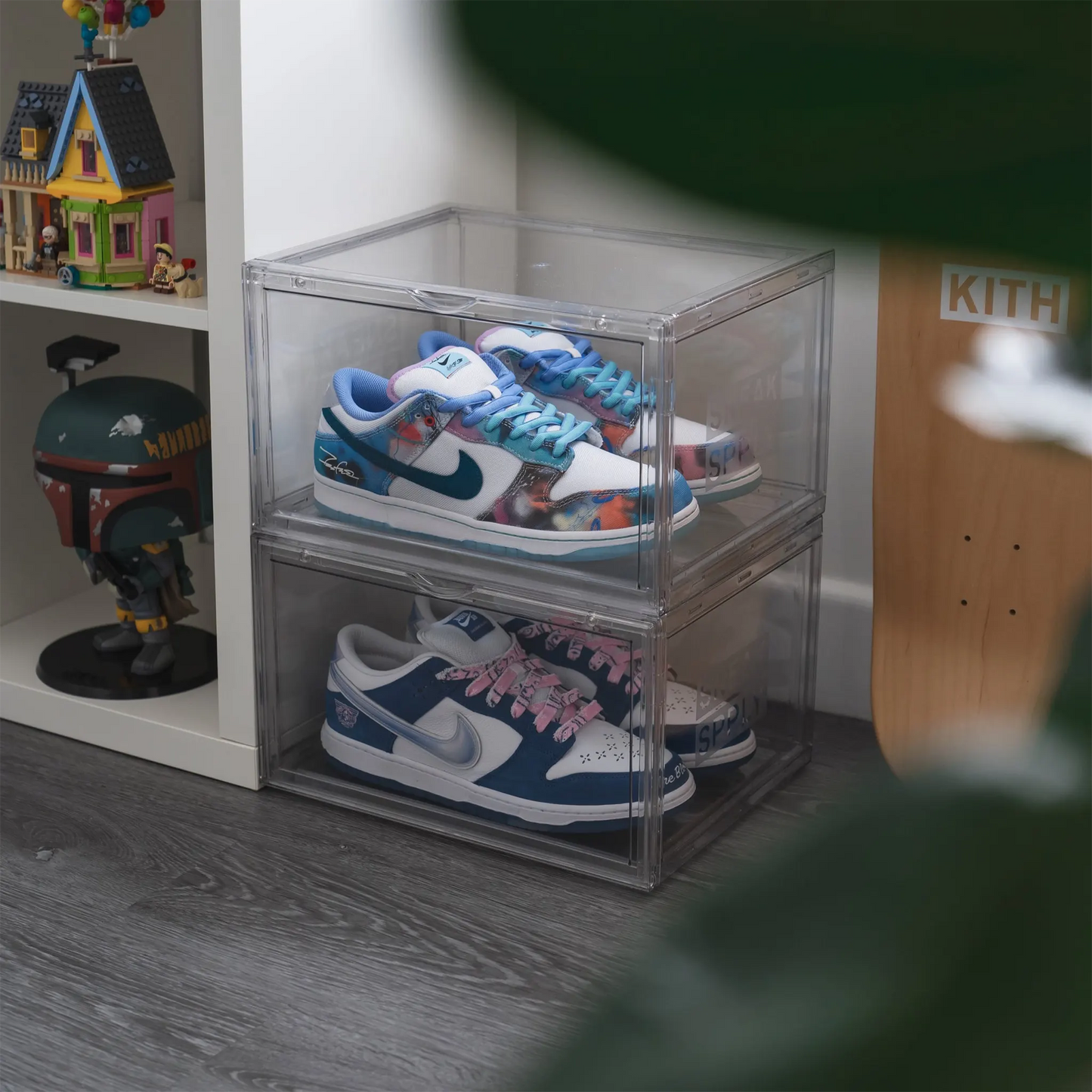 Sneak Spply Stack V1 Storage Crate Clear (2 Pack)