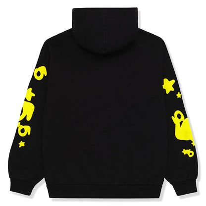 Sp5der Beluga Onyx Yellow Hoodie