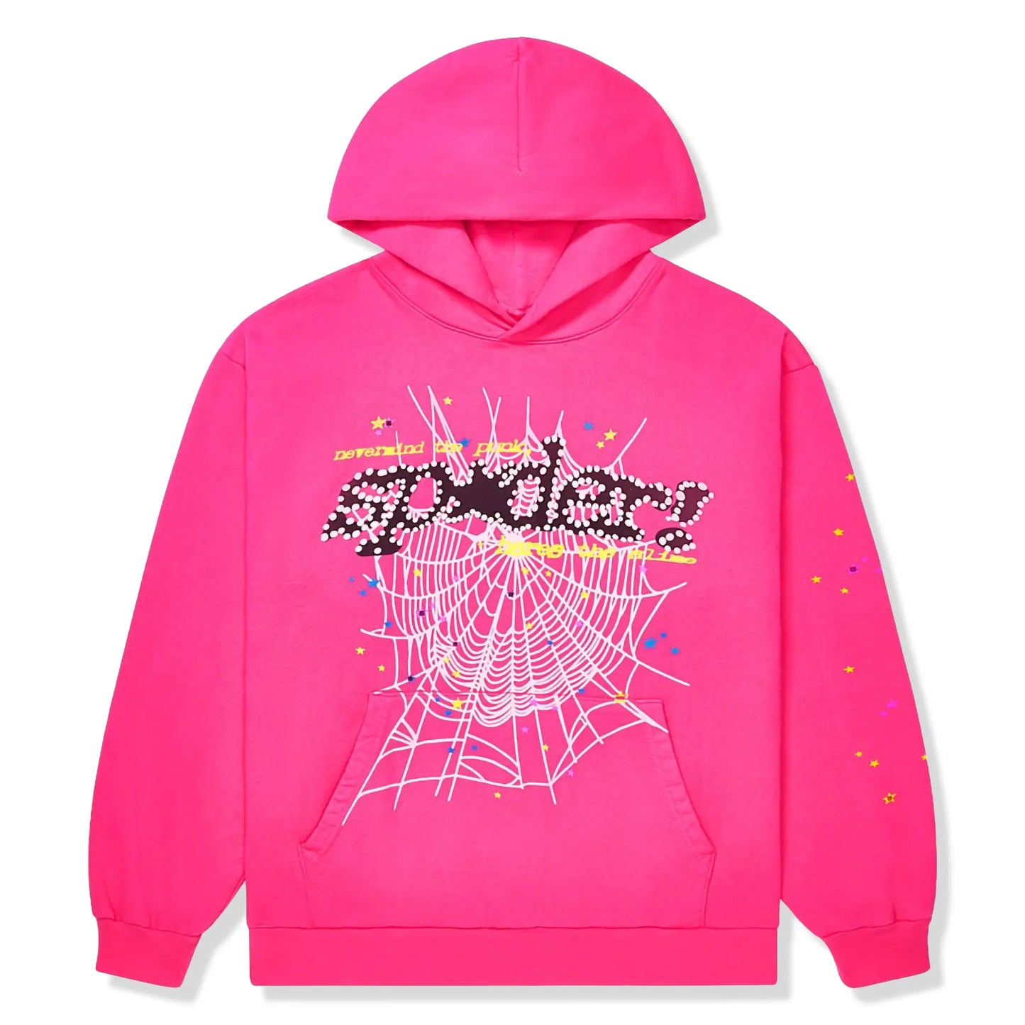 Sp5der P*nk V2 Pink Hoodie