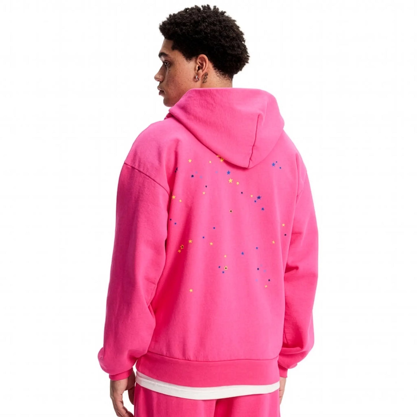 Sp5der P*nk V2 Pink Hoodie