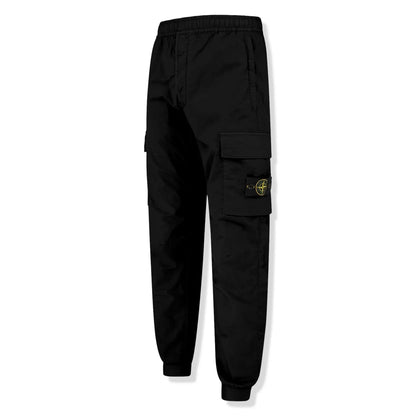 Stone Island Black Cargo Pants
