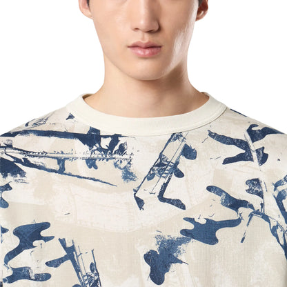 Stone Island Camouflage Textured Desert Sweatshirt