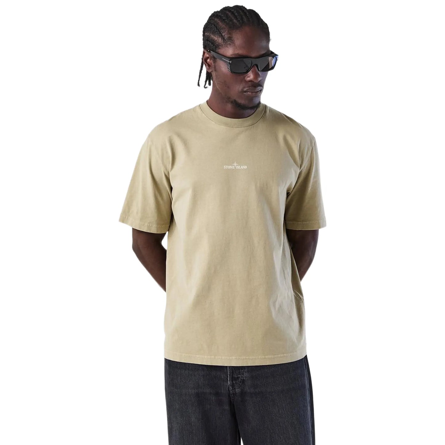 Stone Island Combed Industrial Print T Shirt