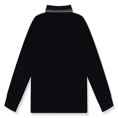 Preloved - Stone Island Junior Logo Compass Patch Navy Polo Shirt