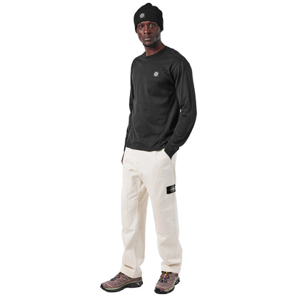 Stone Island Stone Logo Nero Beanie