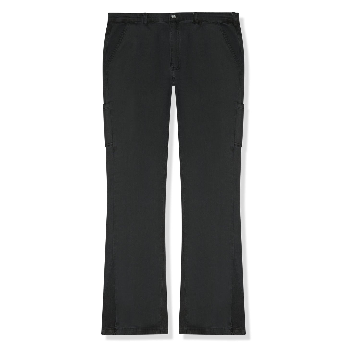 Suavo World Flare Denim Washed Black