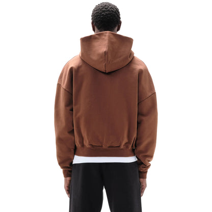Summit Heavyweight Brown Zip-Up Hoodie
