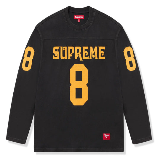 Supreme Affiliated L/S Black Football Top