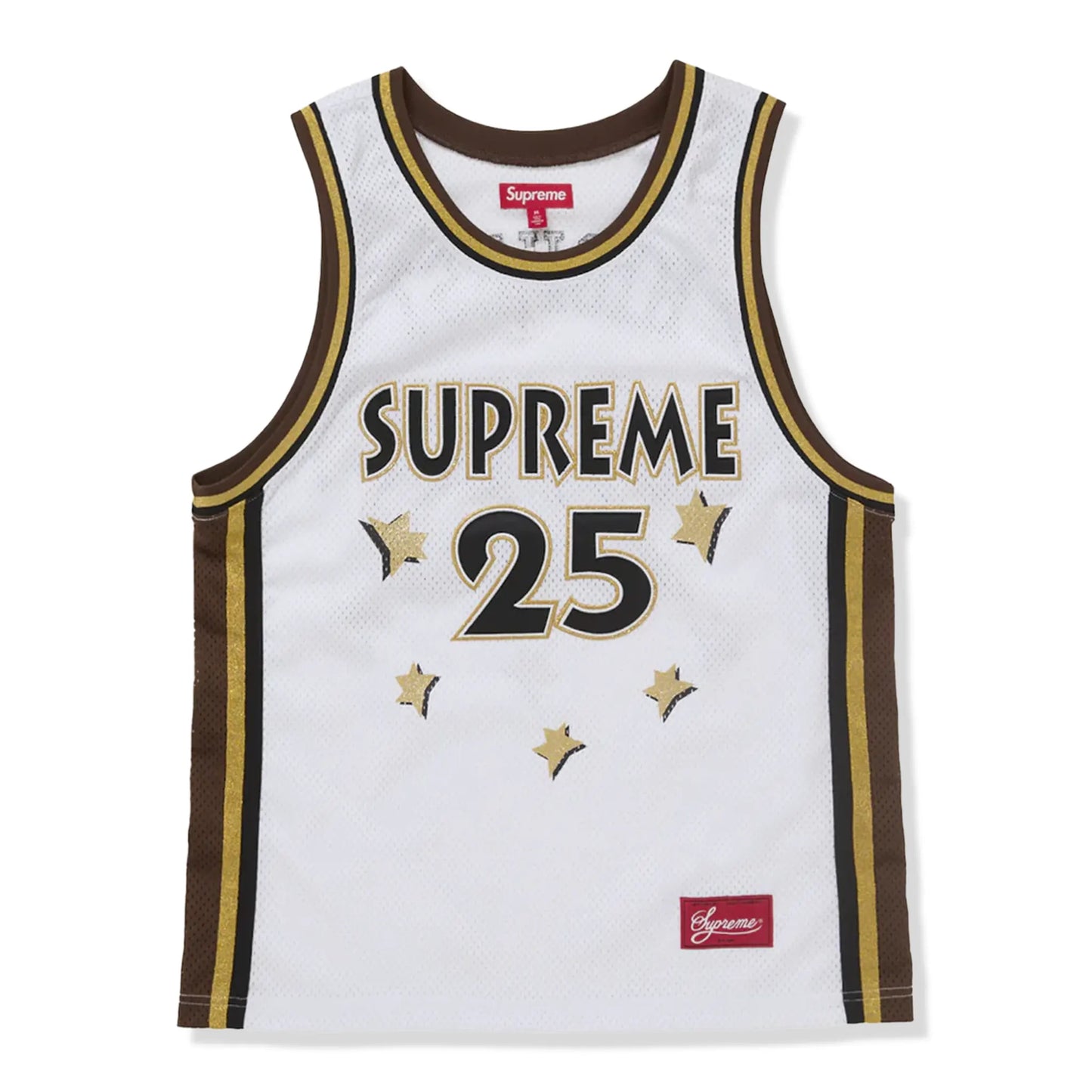 Supreme All Star Basketball White Jersey (SS25)