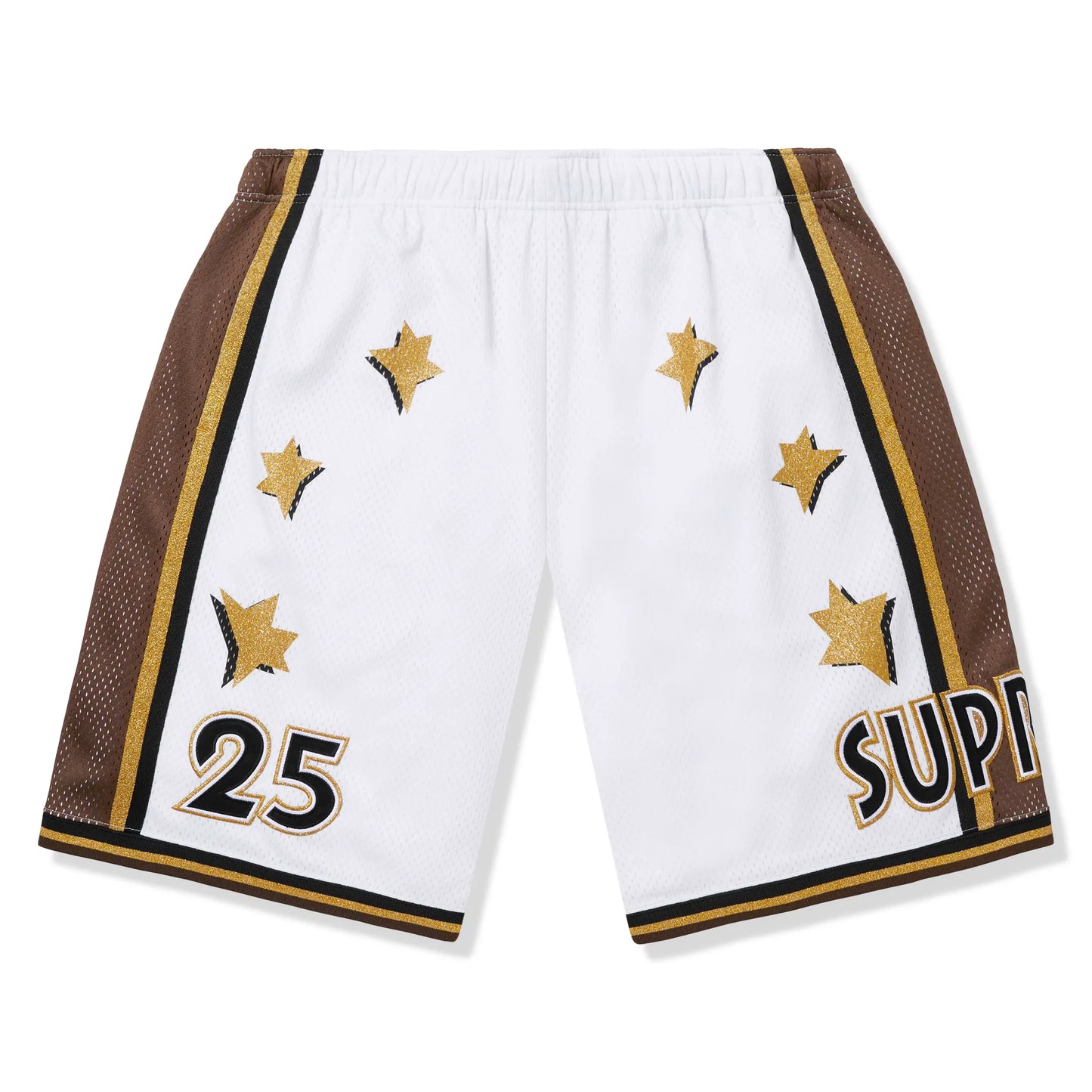 Supreme All Star Basketball White Shorts (SS25)