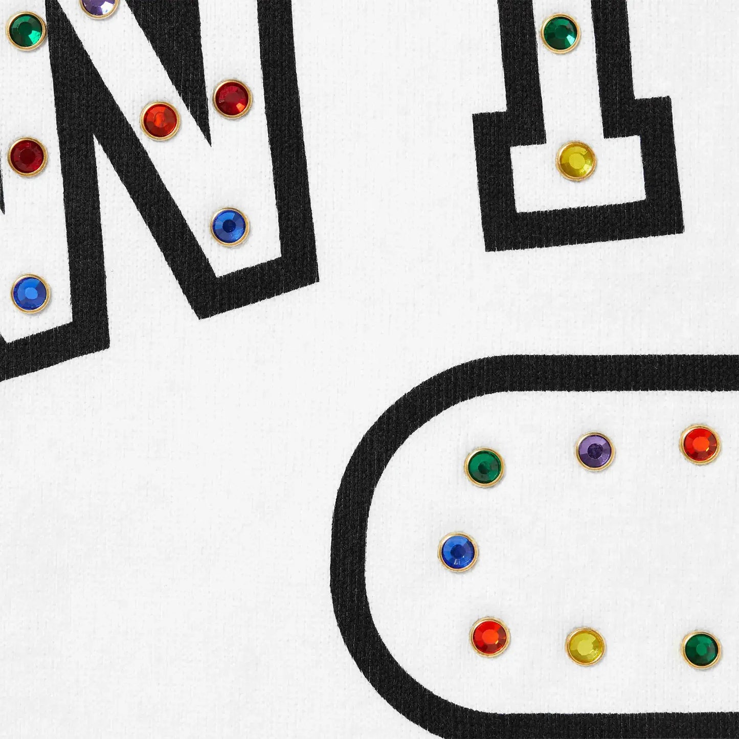 Supreme Athletic Studded L/S White T Shirt