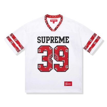 Supreme Bandana White Football Jersey