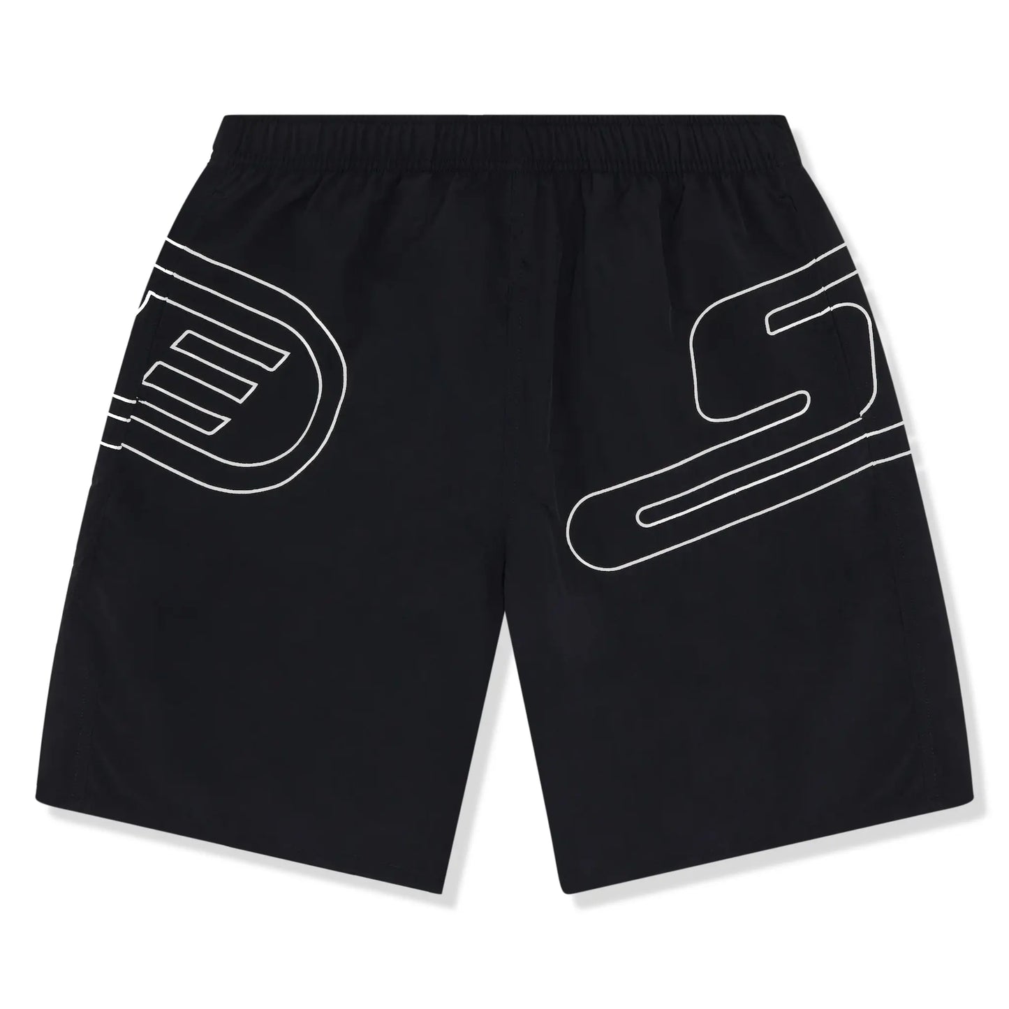 Supreme Big Logo Nylon Black Shorts