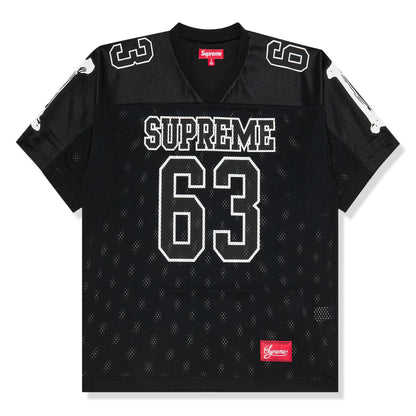 Supreme Bones Black Football Jersey