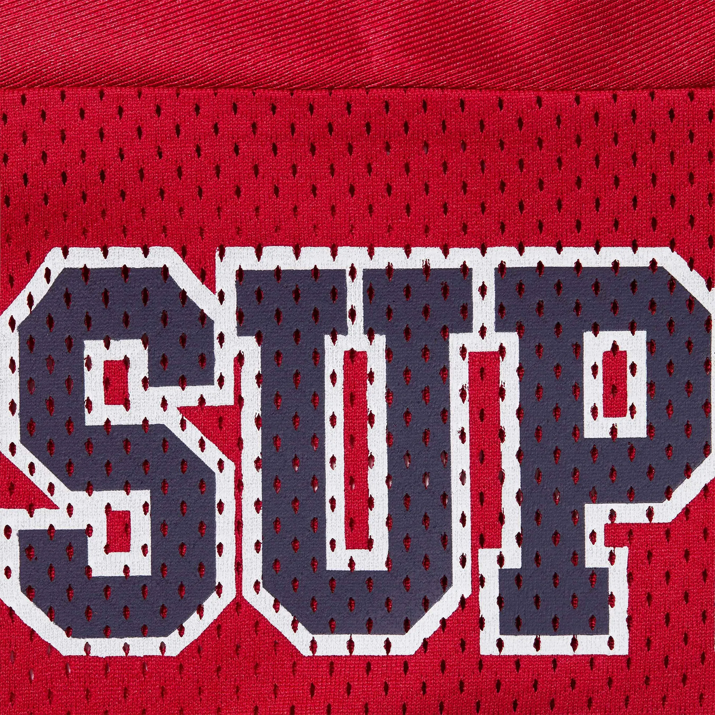 Supreme Bones Red Football Jersey (FW25)