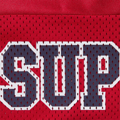 Supreme Bones Red Football Jersey (FW25)