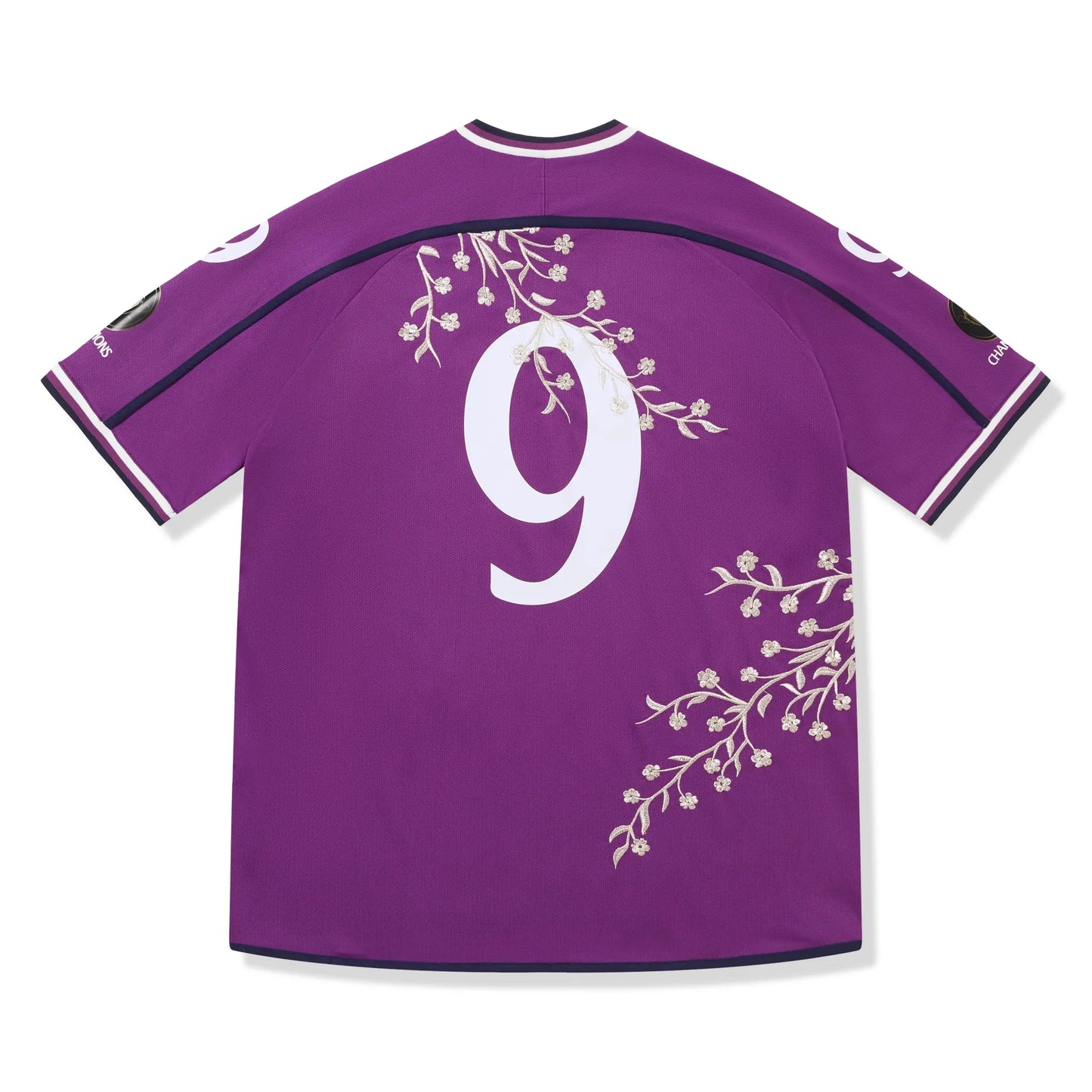 Supreme Floral Purple Soccer Jersey (FW25)