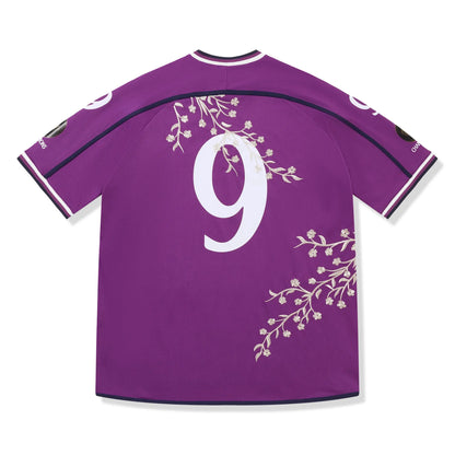 Supreme Floral Purple Soccer Jersey (FW25)