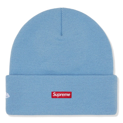 Supreme New Era Old English Light Blue Beanie