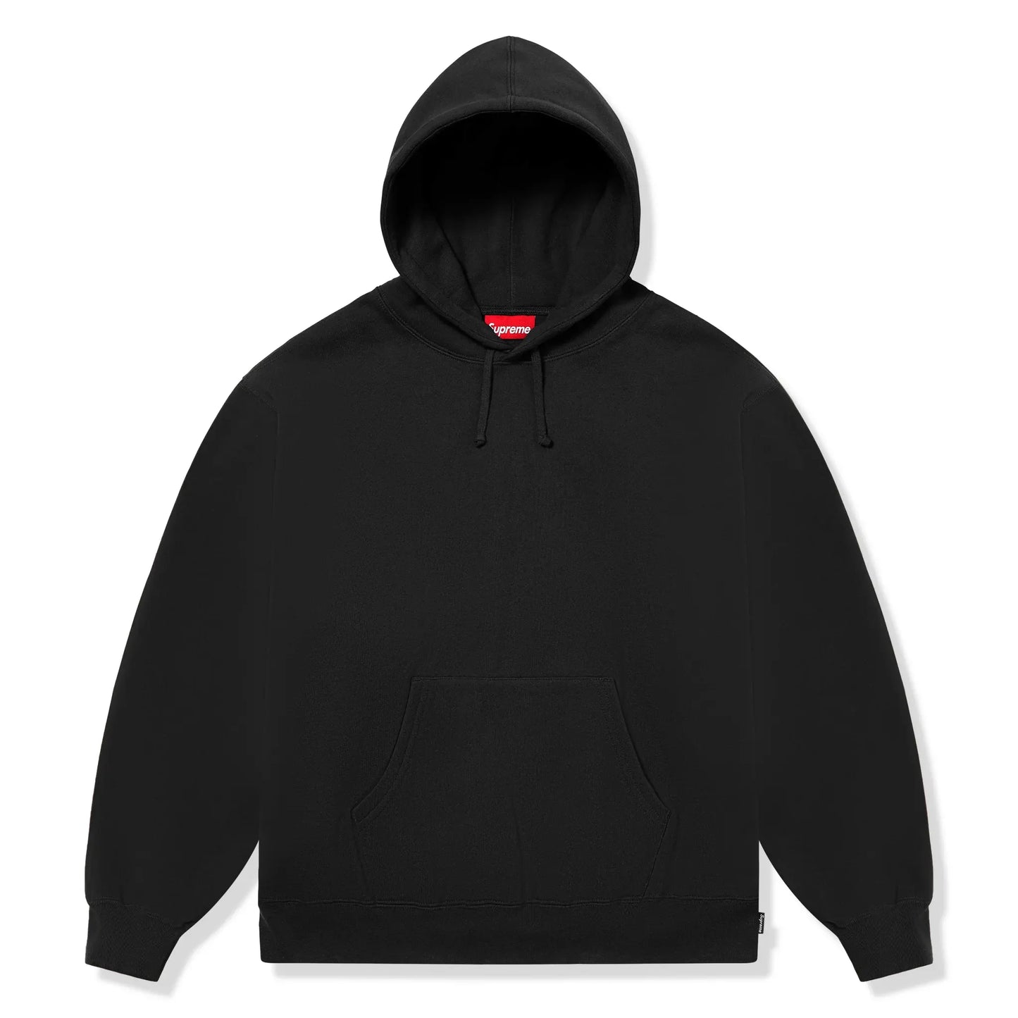 Supreme Satin Applique Black Hoodie
