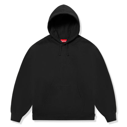Supreme Satin Applique Black Hoodie