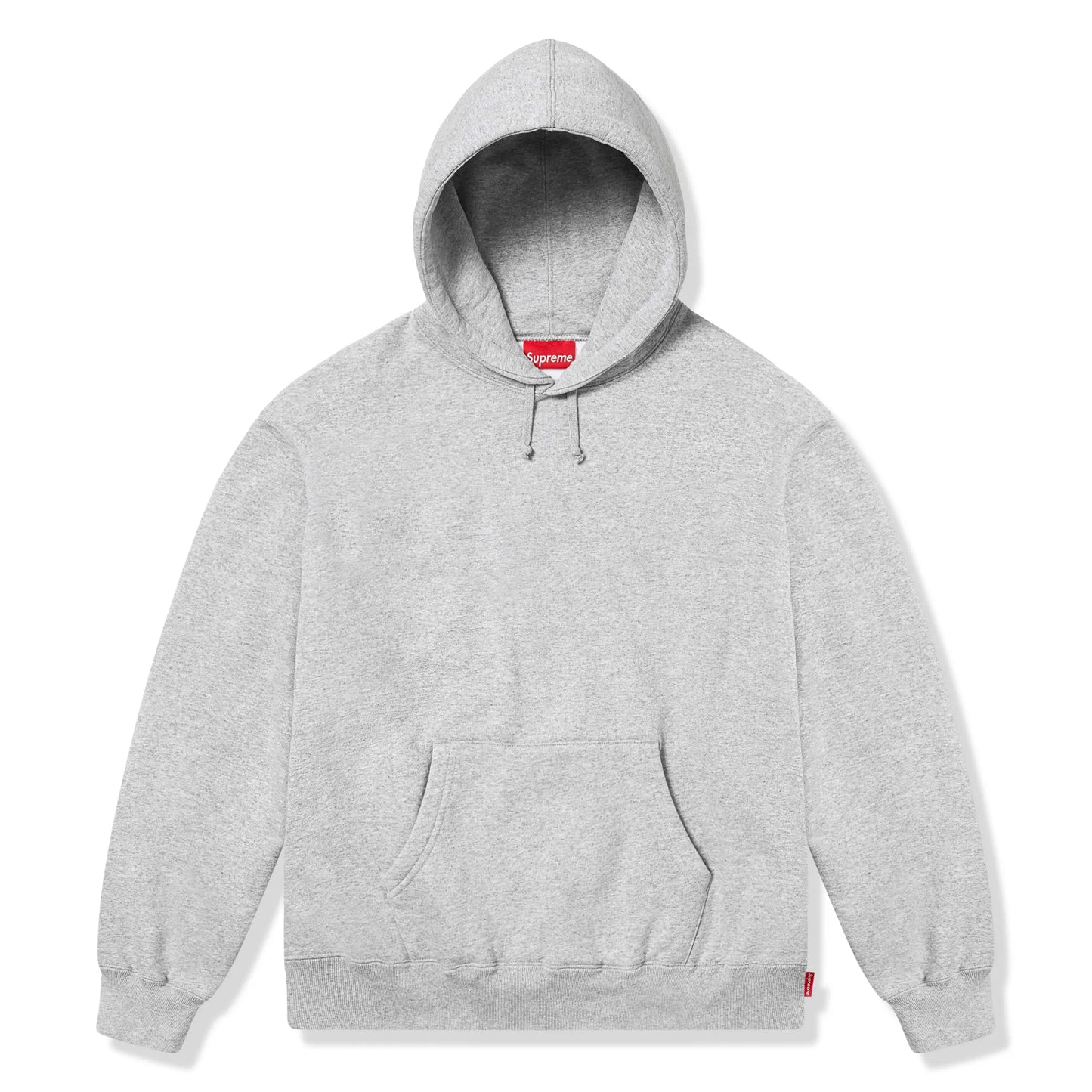 Supreme Satin Applique Heather Grey Hoodie