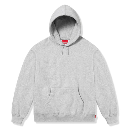 Supreme Satin Applique Heather Grey Hoodie