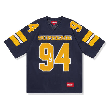 Supreme Sequin Navy Football Jersey (FW25)