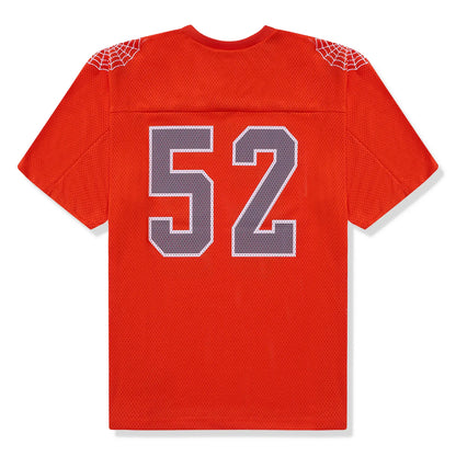 Supreme Spiderweb Orange Football Jersey