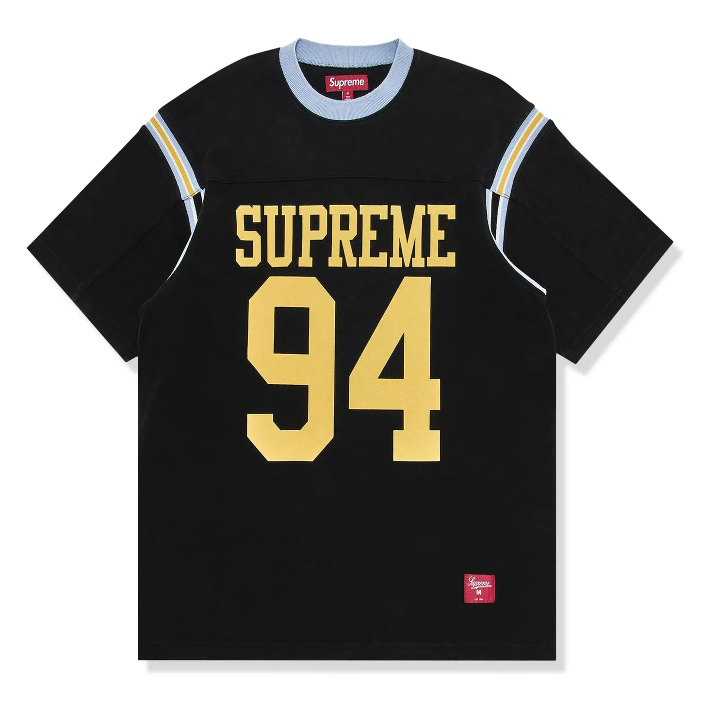 Supreme Split S/S Black Football Jersey