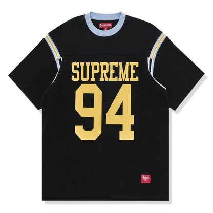 Supreme Split S/S Black Football Jersey