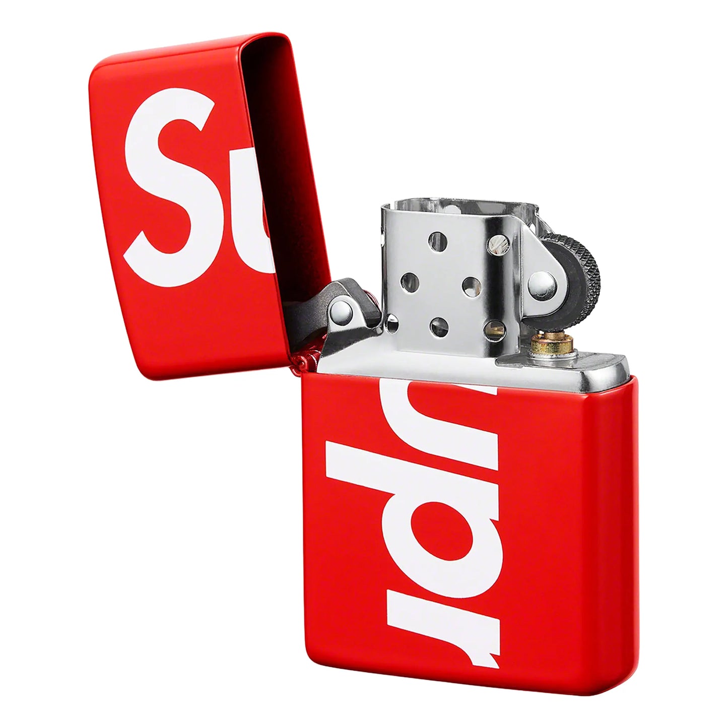 Supreme Logo Red Zippo