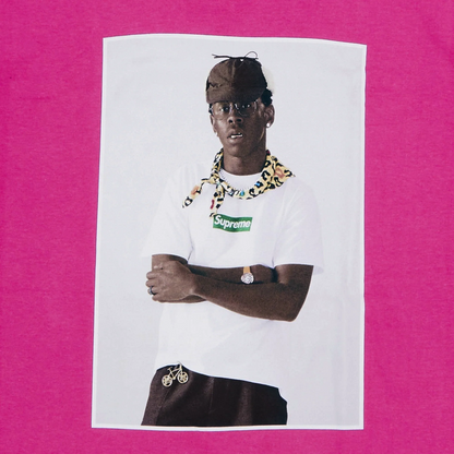 Supreme Tyler The Creator Magenta T Shirt