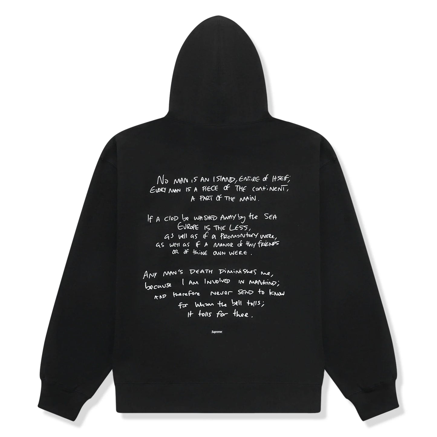 Supreme x Corteiz Rule The World Black Hoodie