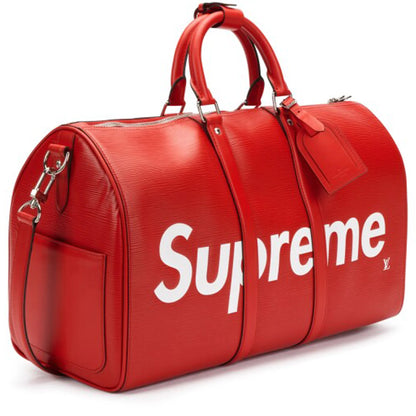 Supreme x Louis Vuitton Keepall Bandouliere 45