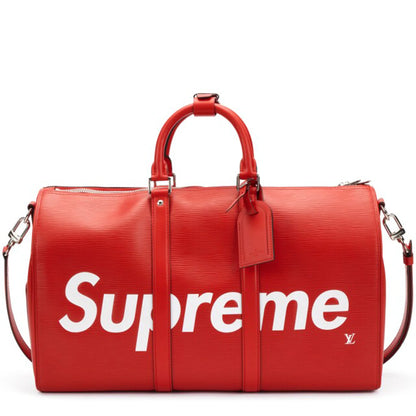 Supreme x Louis Vuitton Keepall Bandouliere 45