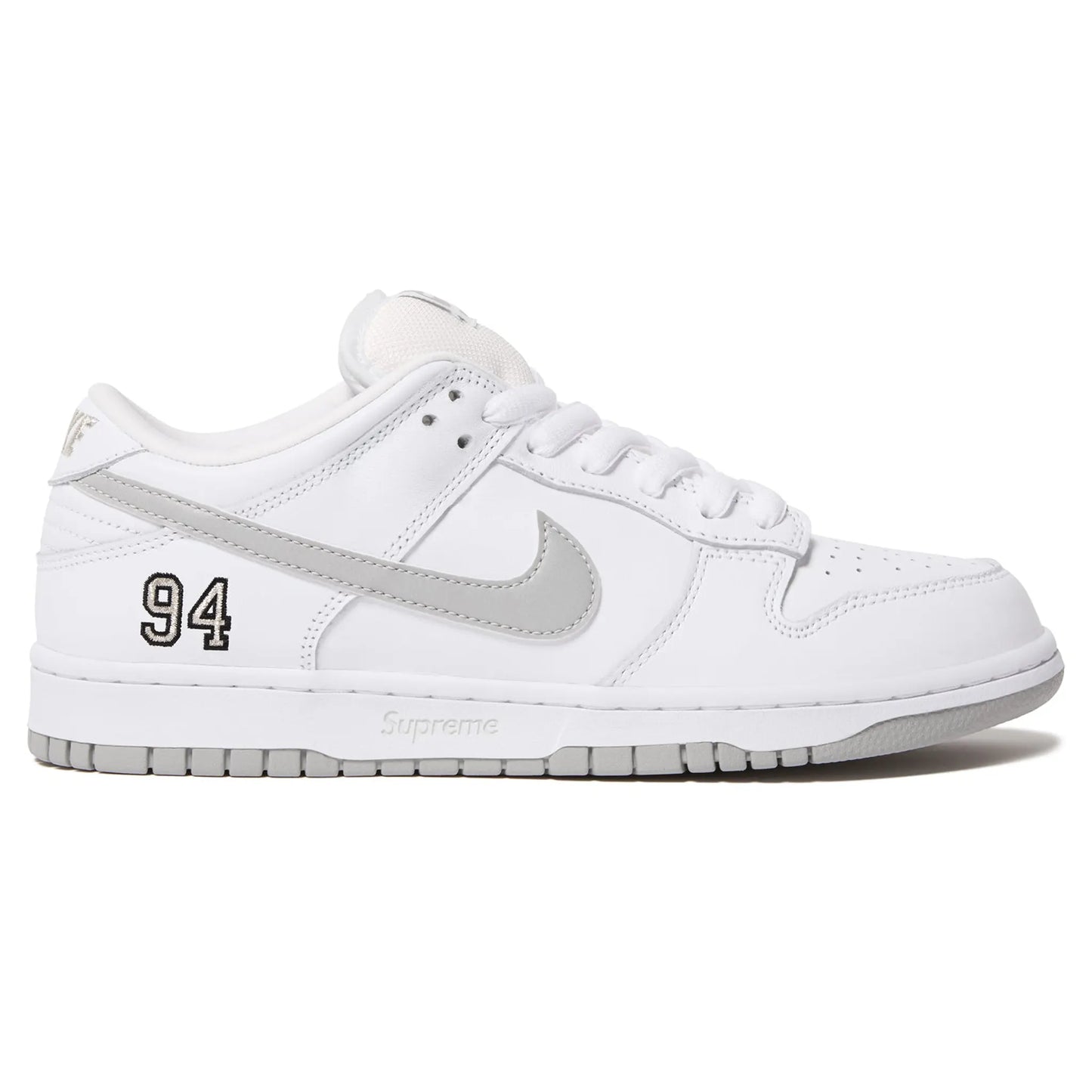 Supreme x Nike SB Dunk Low White