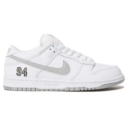 Supreme x Nike SB Dunk Low White