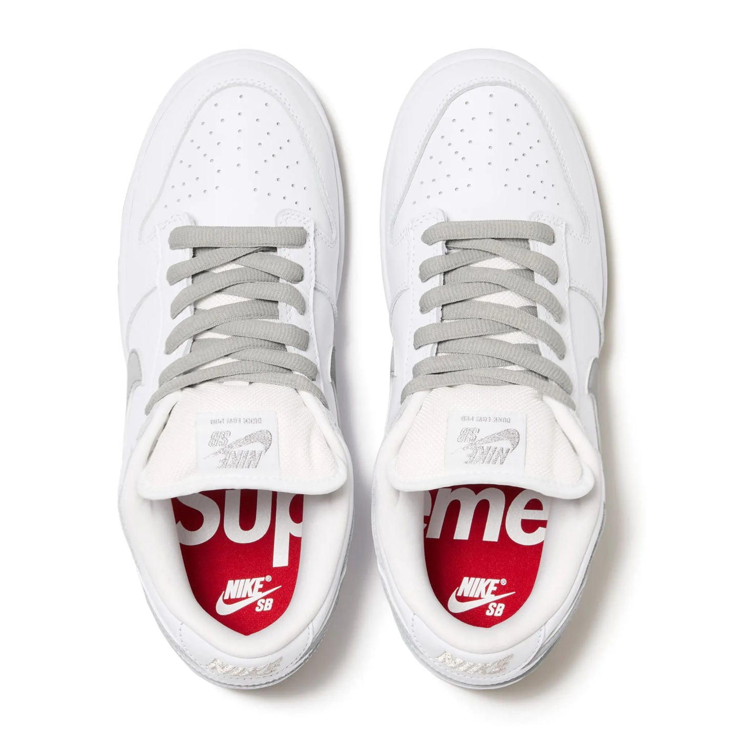 Supreme x Nike SB Dunk Low White