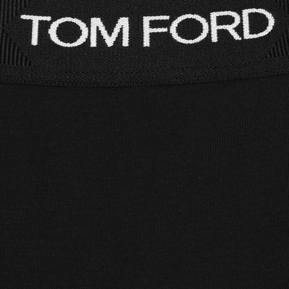 Tom Ford Cotton Black Boxer Briefs Two Pack