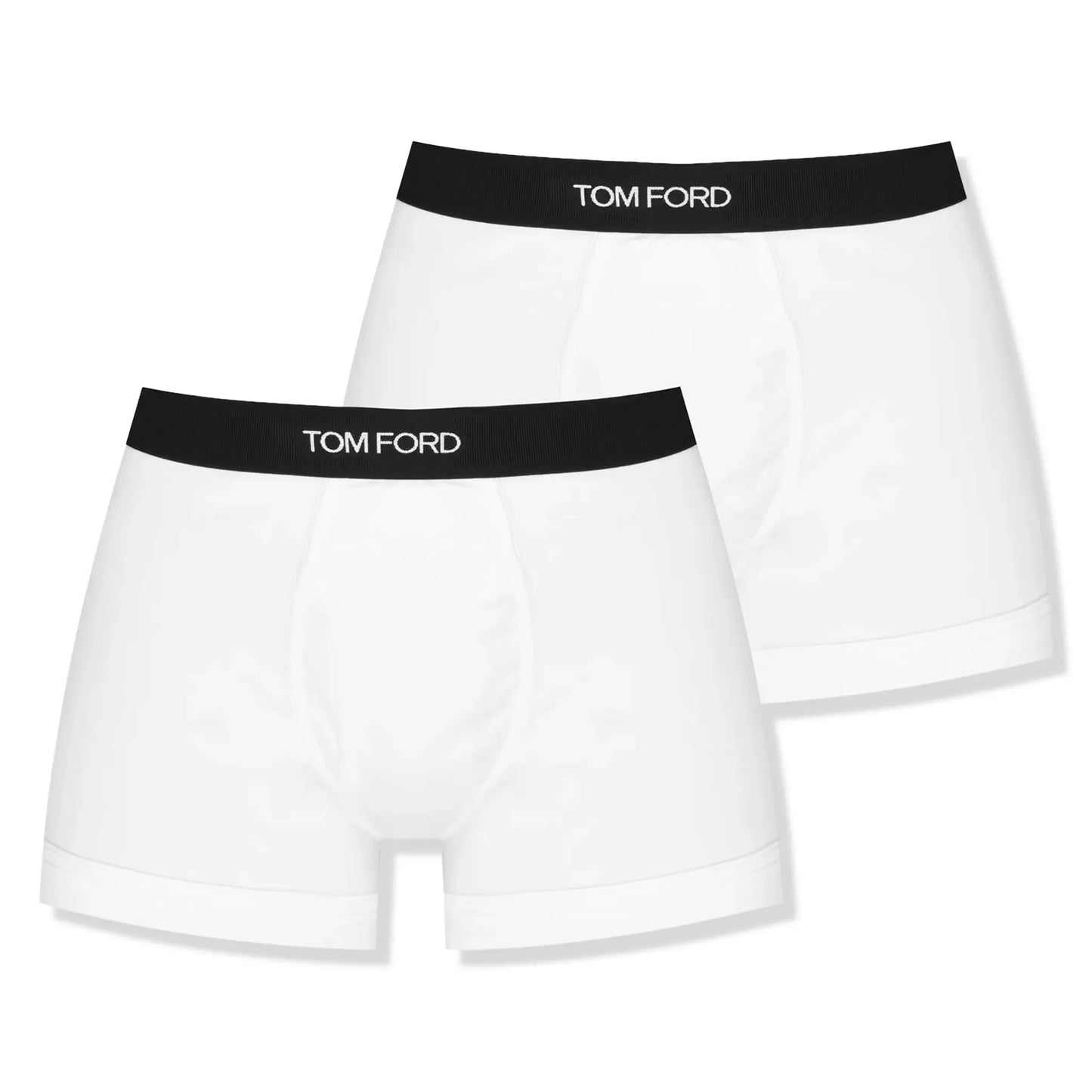 Tom Ford Cotton White Boxer Briefs Two Pack