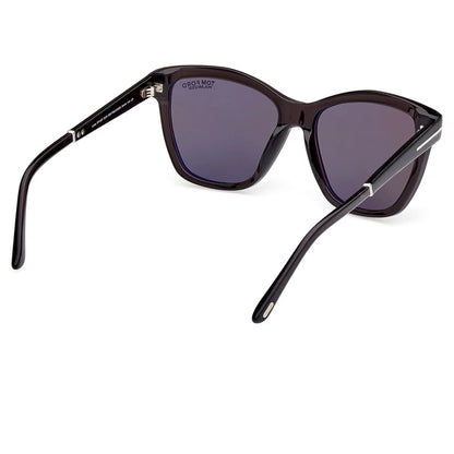 Tom Ford Lucia FT1087 05D Black Polarised Sunglasses