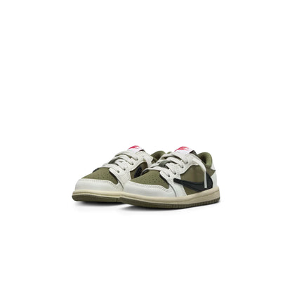 Travis Scott x Air Jordan 1 Low OG Medium Olive (TD)