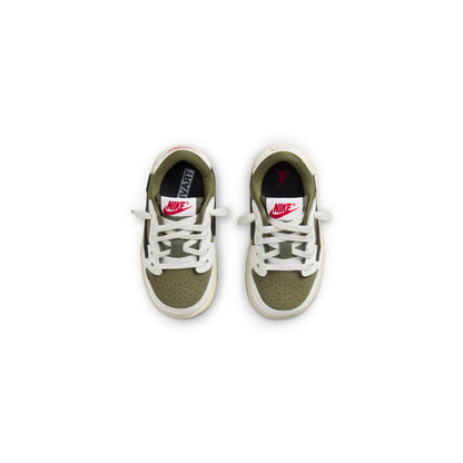 Travis Scott x Air Jordan 1 Low OG Medium Olive (TD)