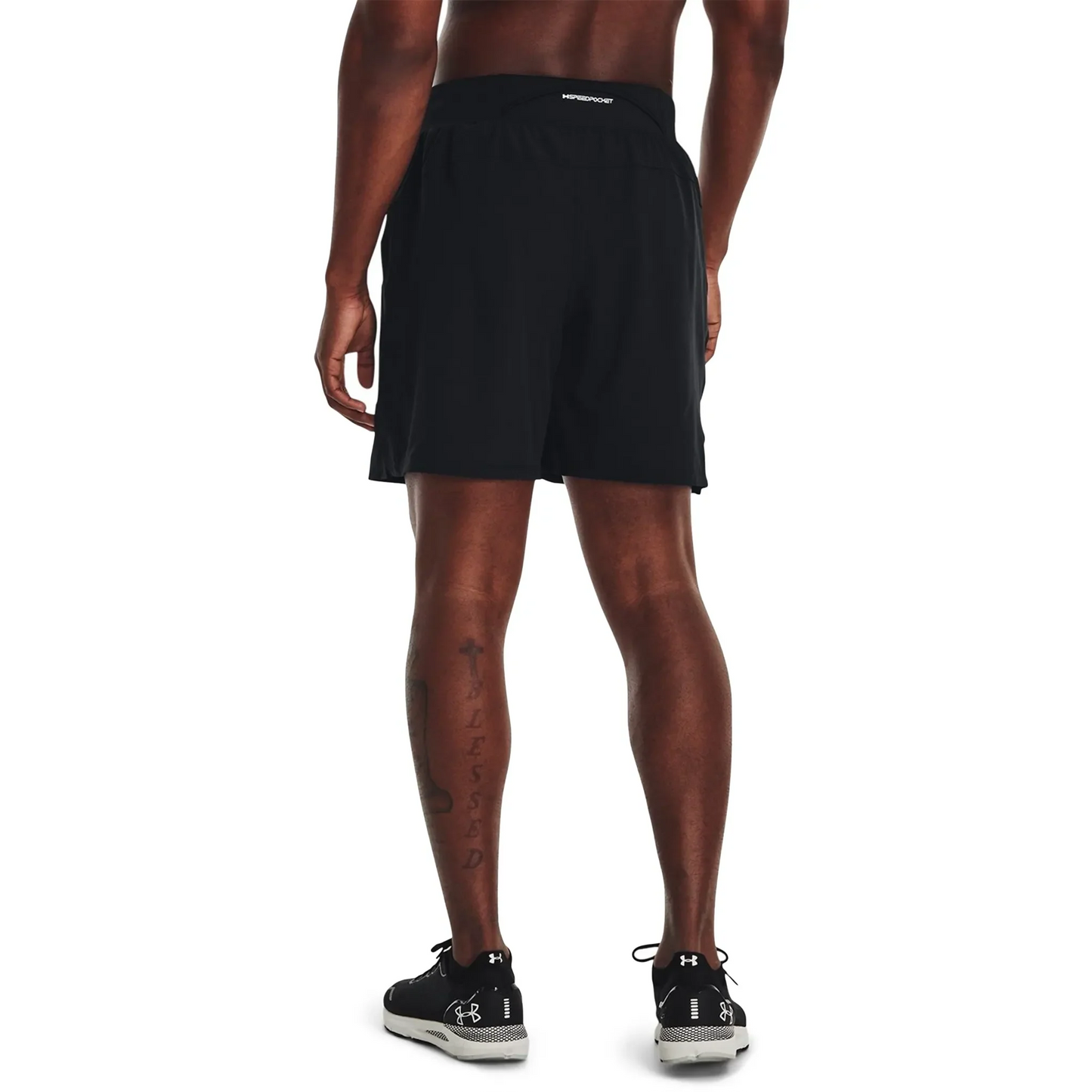 Under Armour UA Launch 7-Inch Black Shorts