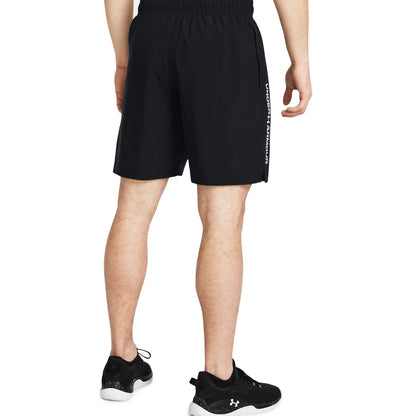 Under Armour UA Tech White Black T Shirt & Shorts
