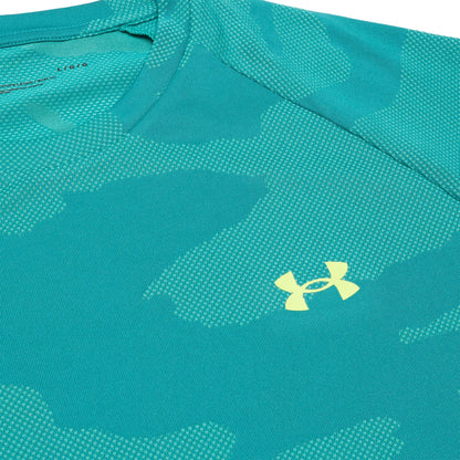 Under Armour UA Velocity Jacquard Turquoise T Shirt